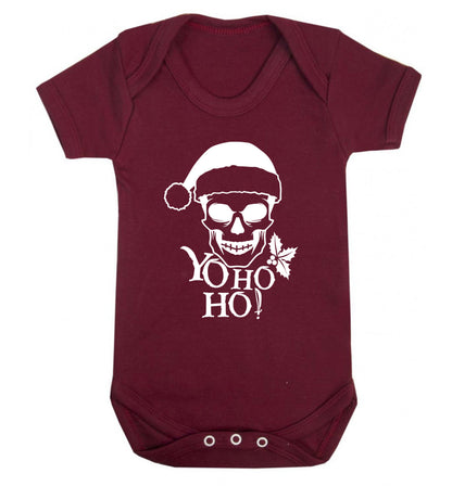 Yo ho ho! Baby Vest maroon 18-24 months