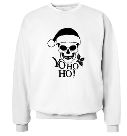Yo ho ho! Adult's unisex white Sweater 2XL