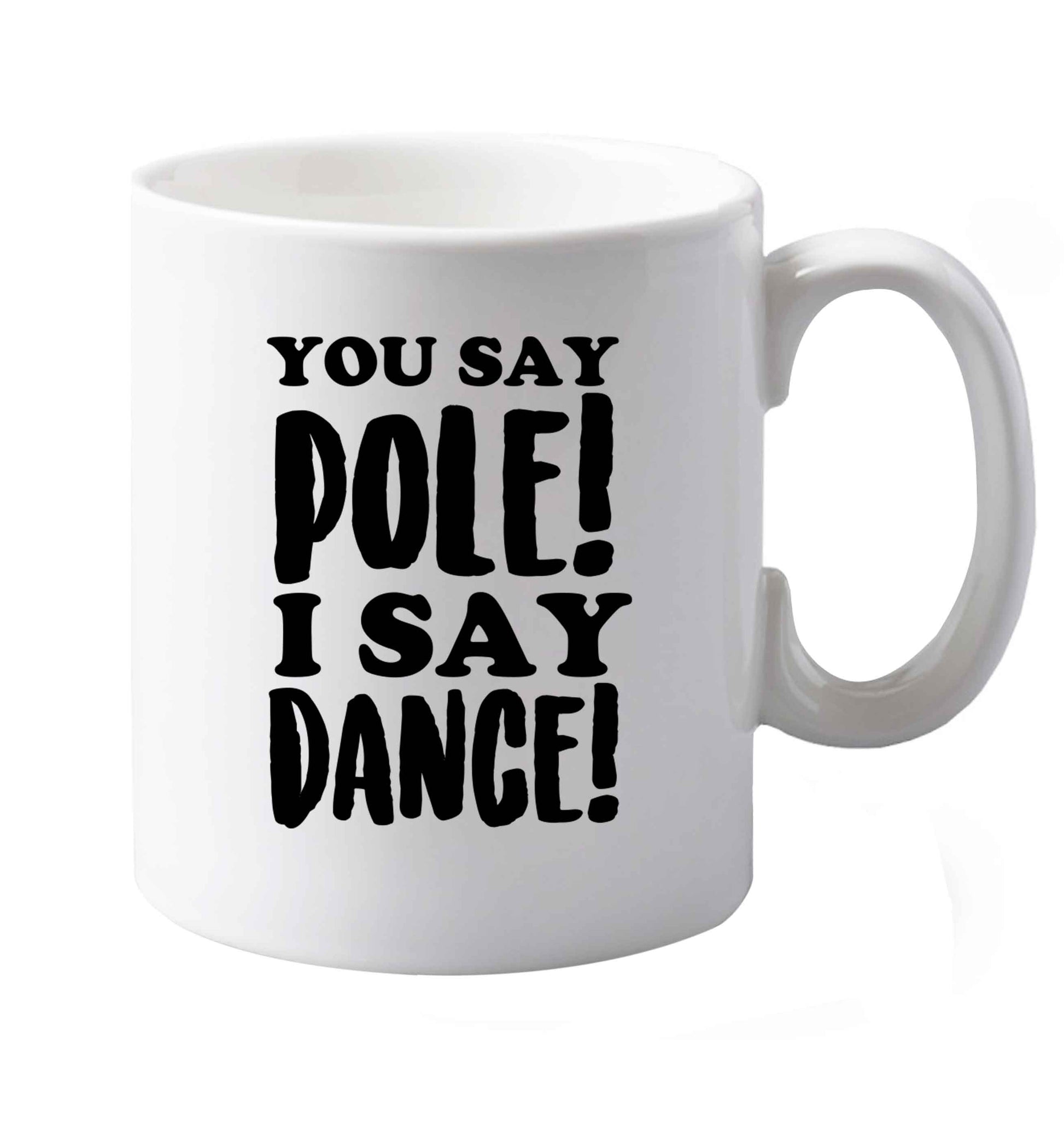 10 oz Favourite Type Pan Pancake ceramic mug both sides