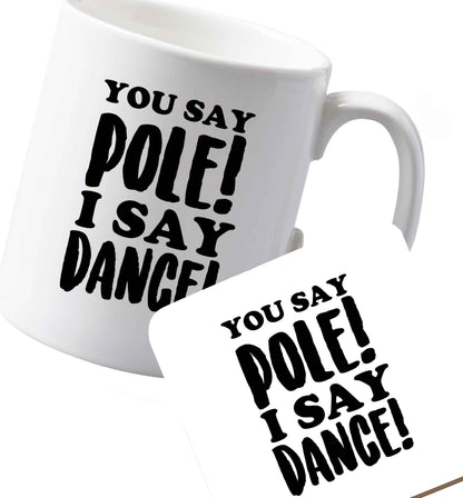 10 oz Ceramic mug and coaster Favourite Type Pan Pancake both sides