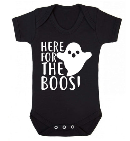 Here for the boos Baby Vest black 18-24 months