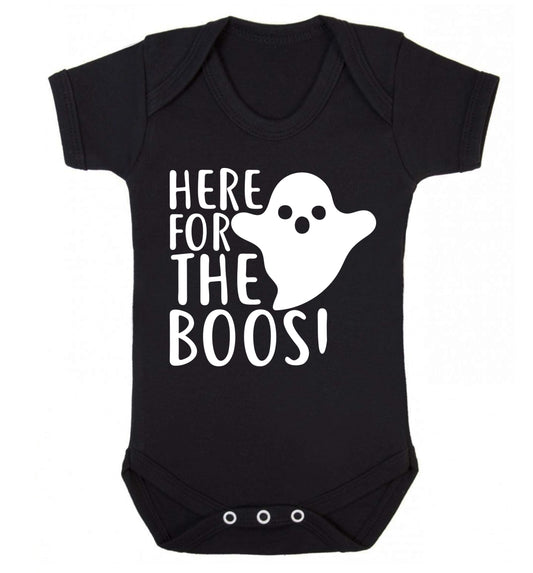 Here for the boos Baby Vest black 18-24 months