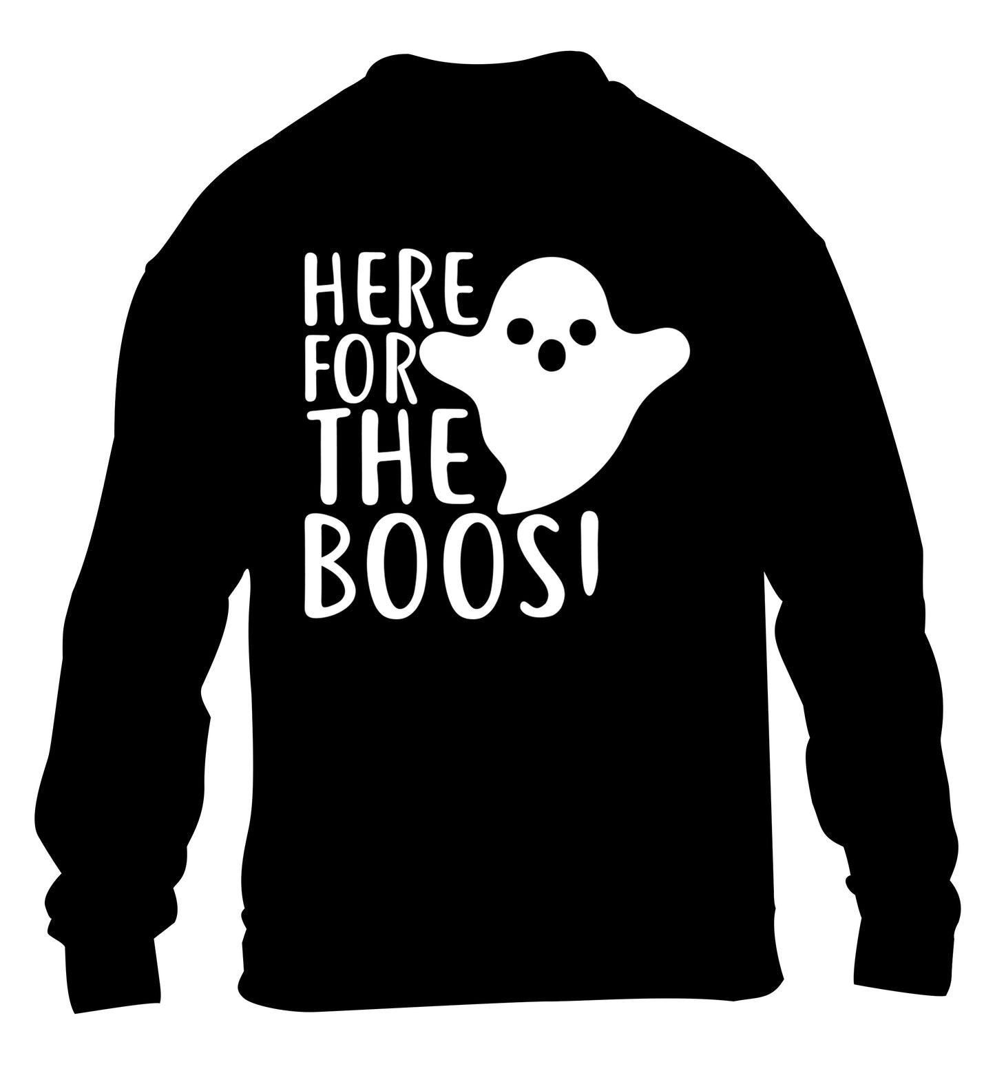 Here for the boos children's black sweater 12-14 Years