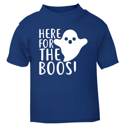 Here for the boos blue Baby Toddler Tshirt 2 Years