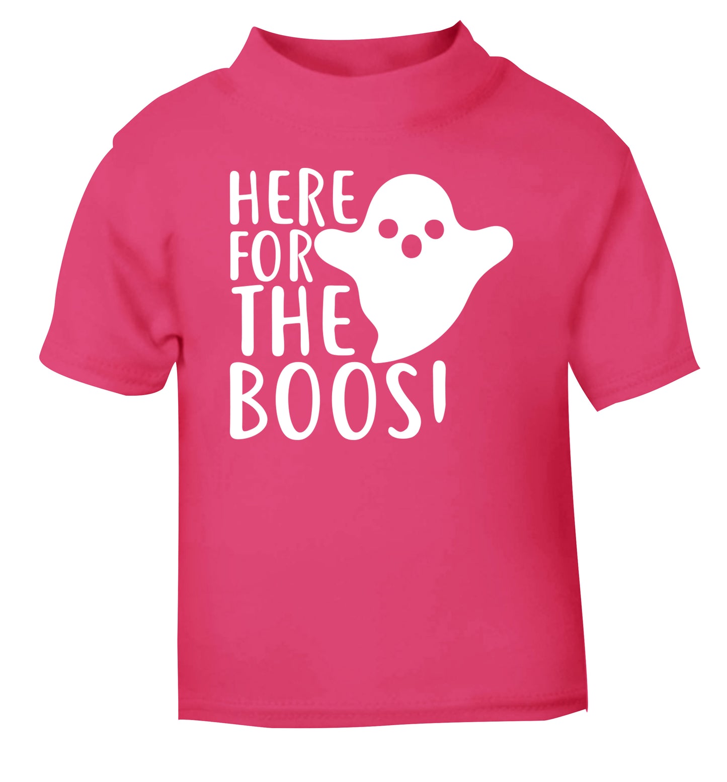 Here for the boos pink Baby Toddler Tshirt 2 Years
