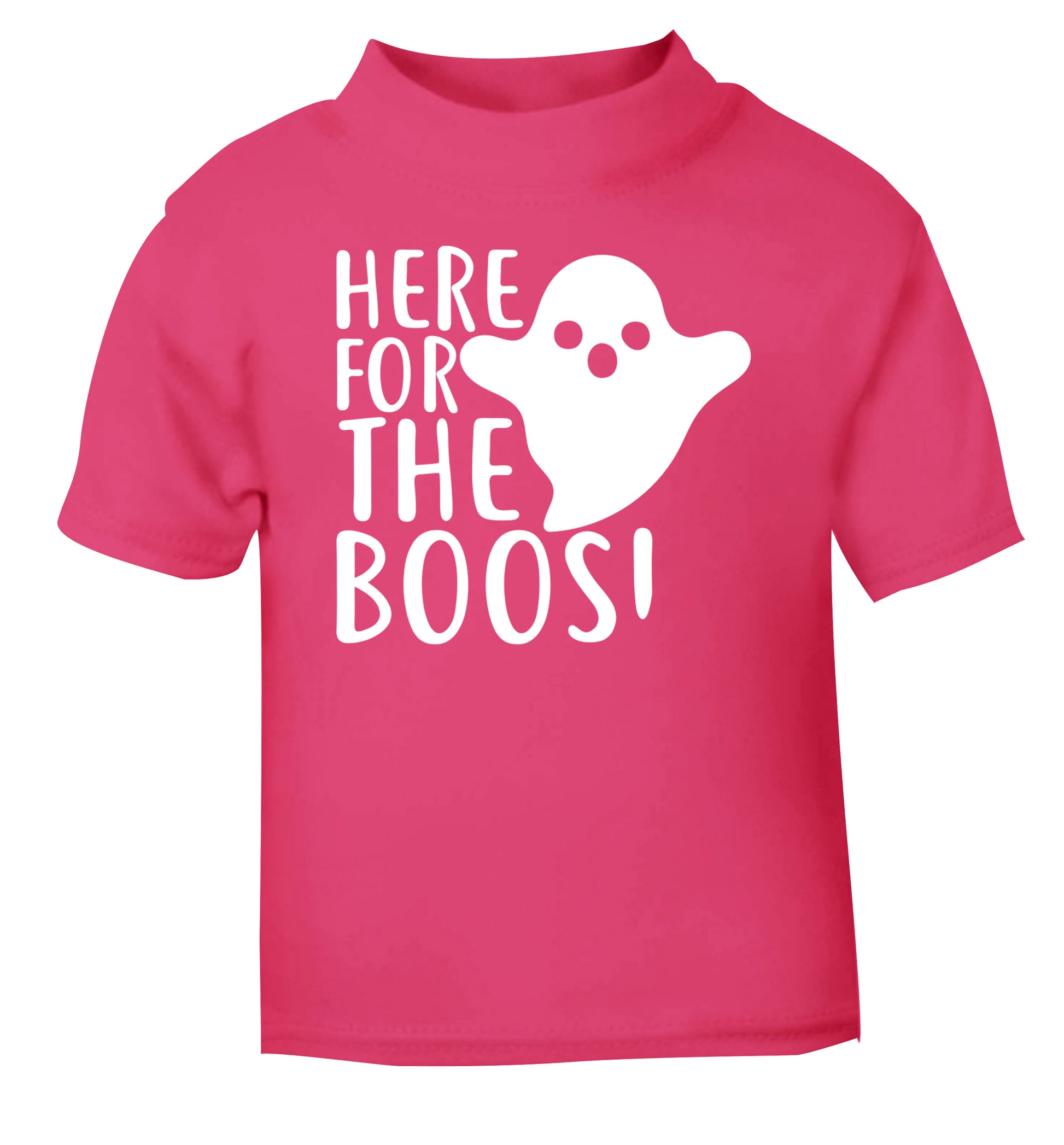 Here for the boos pink Baby Toddler Tshirt 2 Years