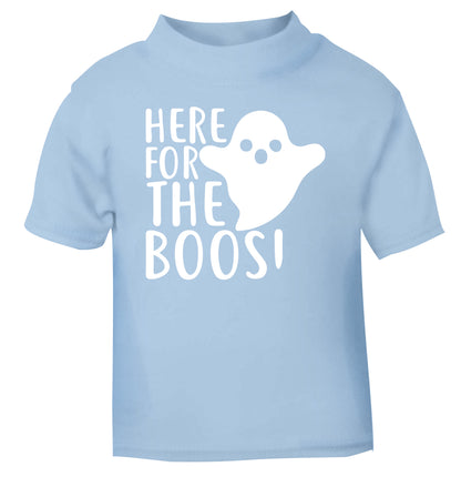 Here for the boos light blue Baby Toddler Tshirt 2 Years
