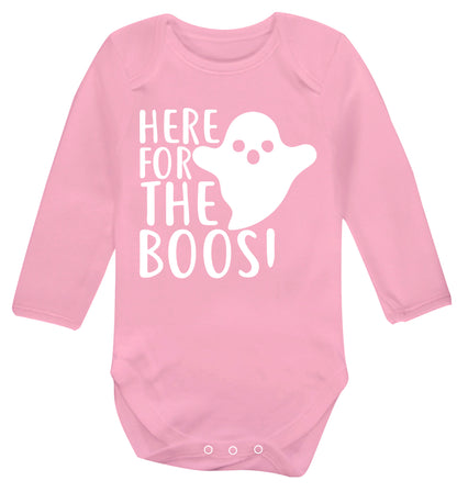 Here for the boos Baby Vest long sleeved pale pink 6-12 months