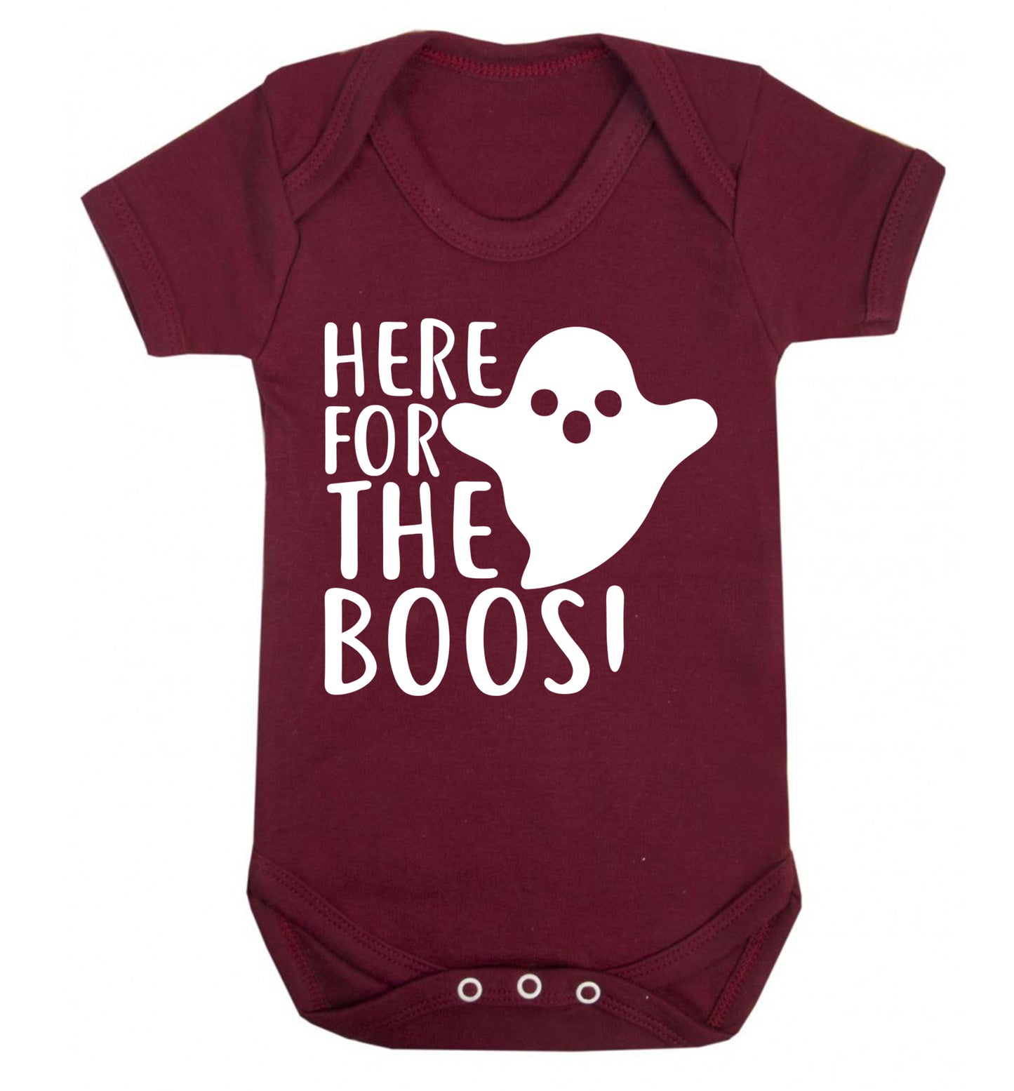 Here for the boos Baby Vest maroon 18-24 months