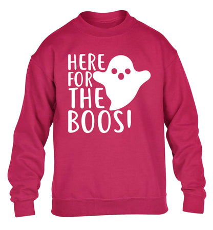 Here for the boos children's pink sweater 12-14 Years
