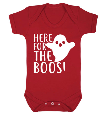 Here for the boos Baby Vest red 18-24 months