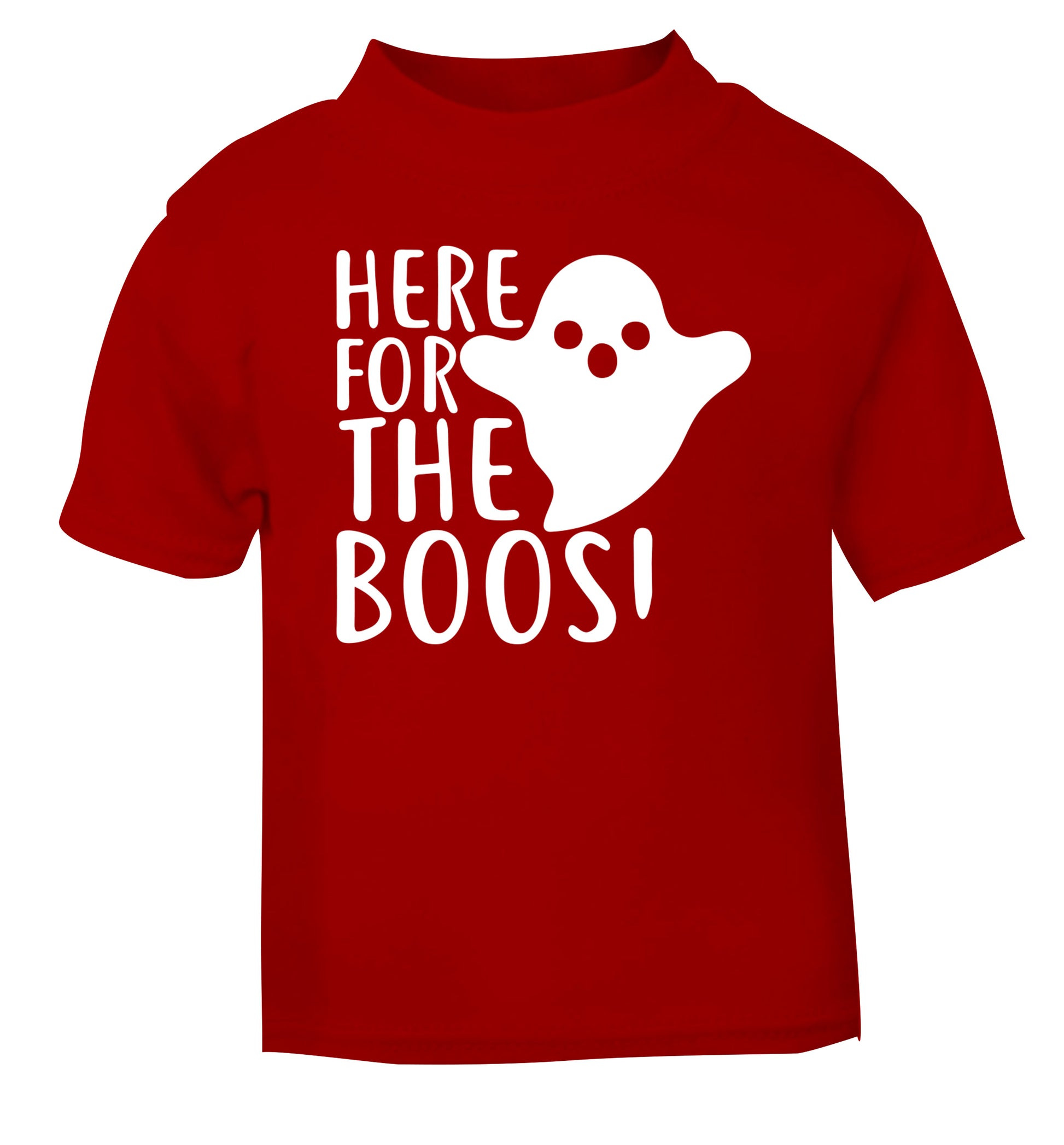 Here for the boos red Baby Toddler Tshirt 2 Years