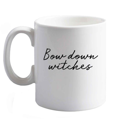10 oz Favourite Type Pan Pancake ceramic mug right handed