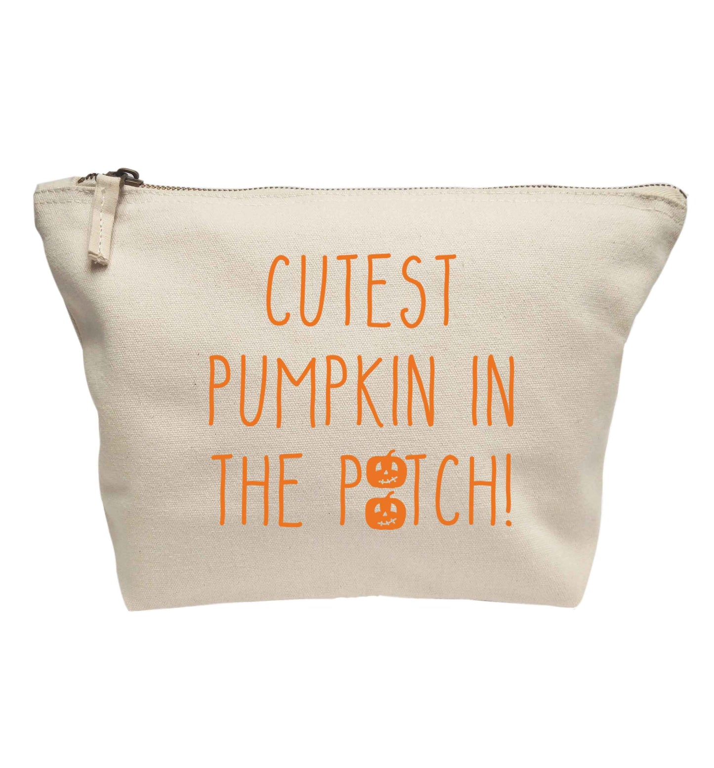 Cutest pumpkin in the patch | Makeup / wash bag