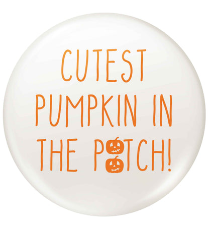 Calm Pumpkin Season small 25mm Pin badge
