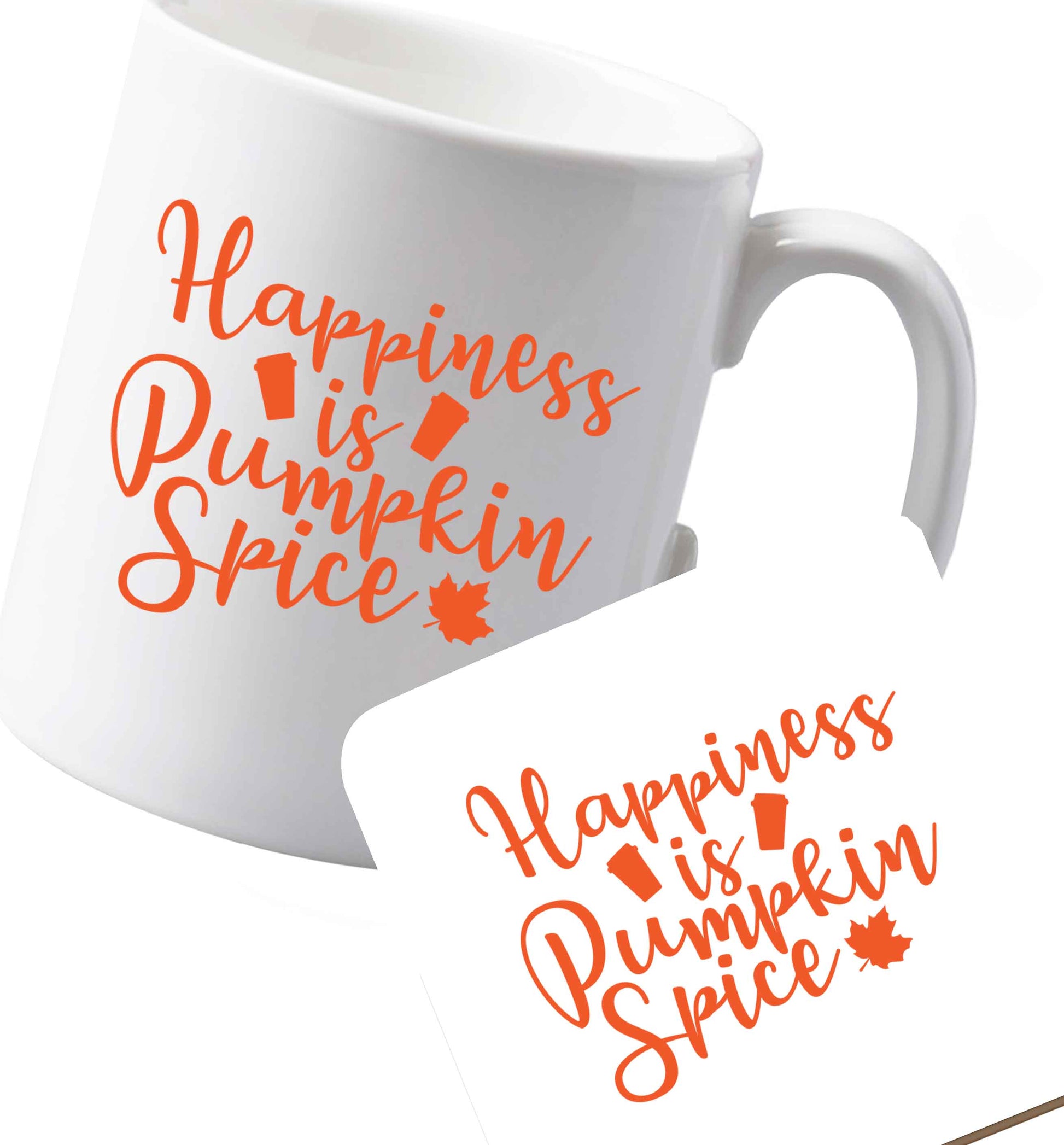 10 oz Ceramic mug and coaster Favourite Type Pan Pancake both sides