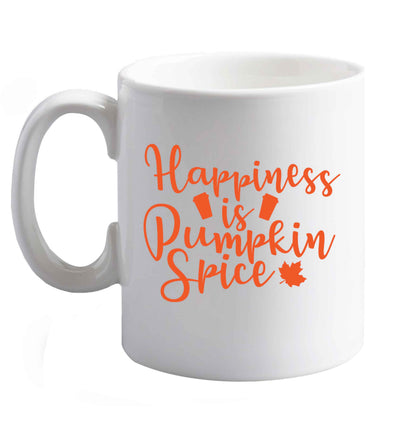 10 oz Favourite Type Pan Pancake ceramic mug right handed