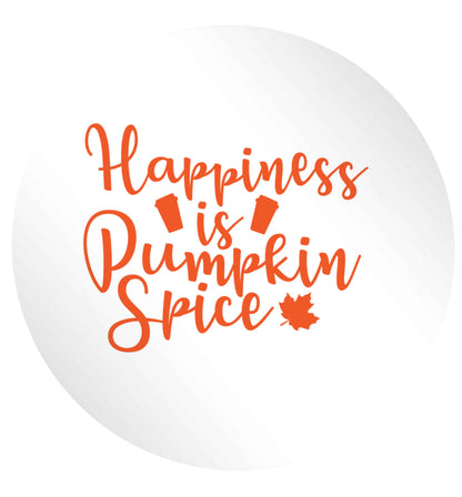 Happiness Pumpkin Spice 24 @ 45mm matt circle stickers