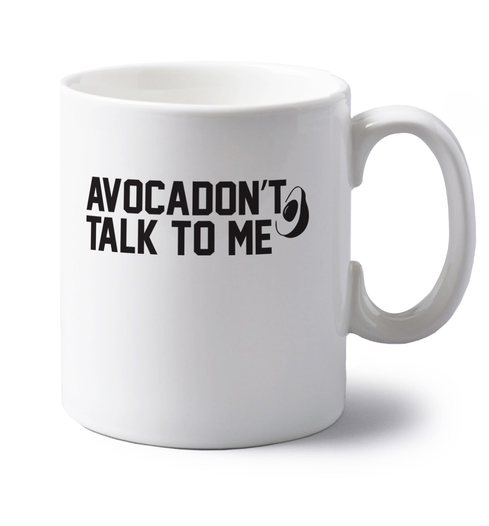 Cardino left handed white ceramic mug 