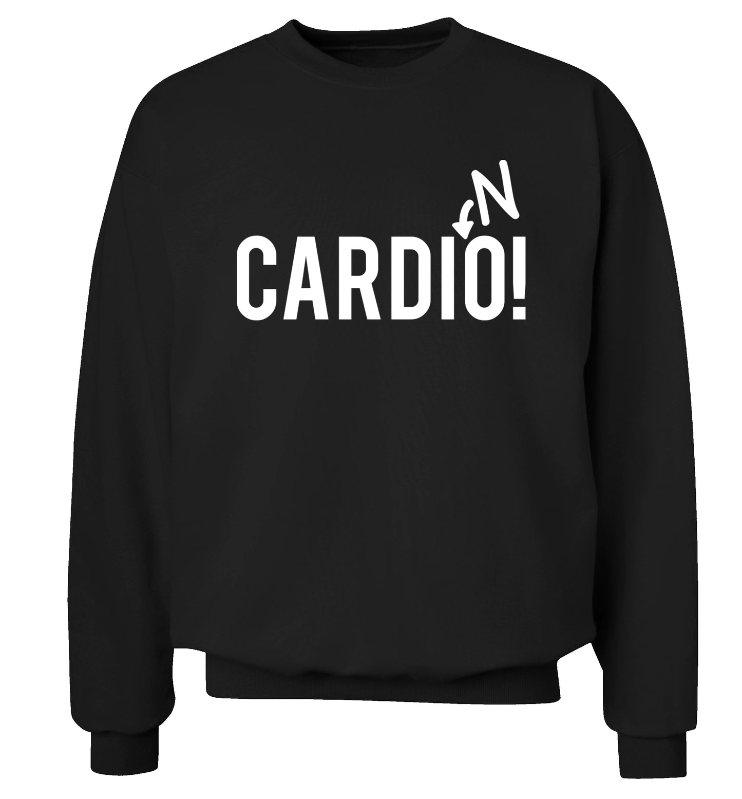 Cardino Adult's unisex black Sweater 2XL