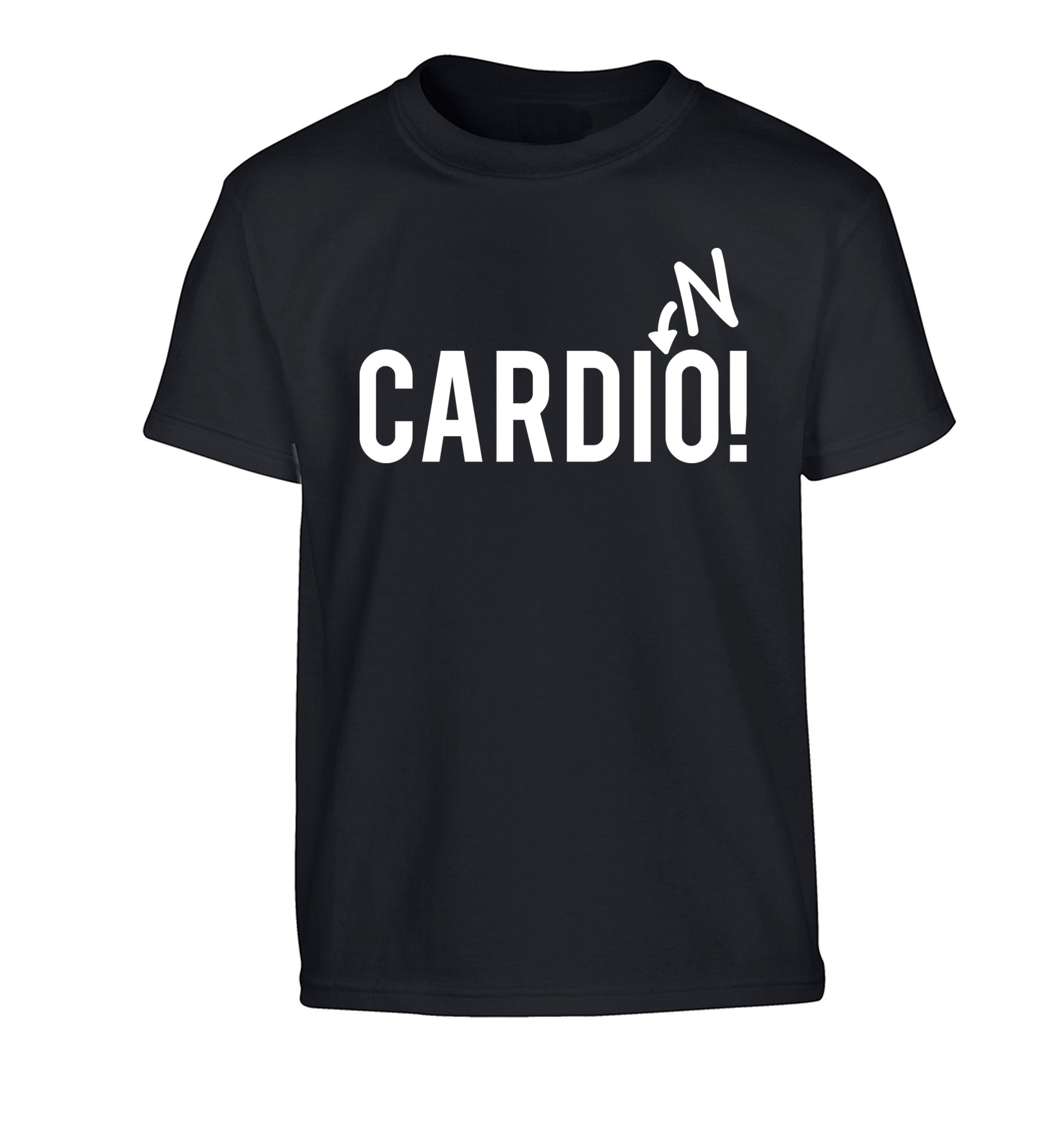 Cardino Children's black Tshirt 12-14 Years