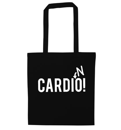 Cardino black tote bag
