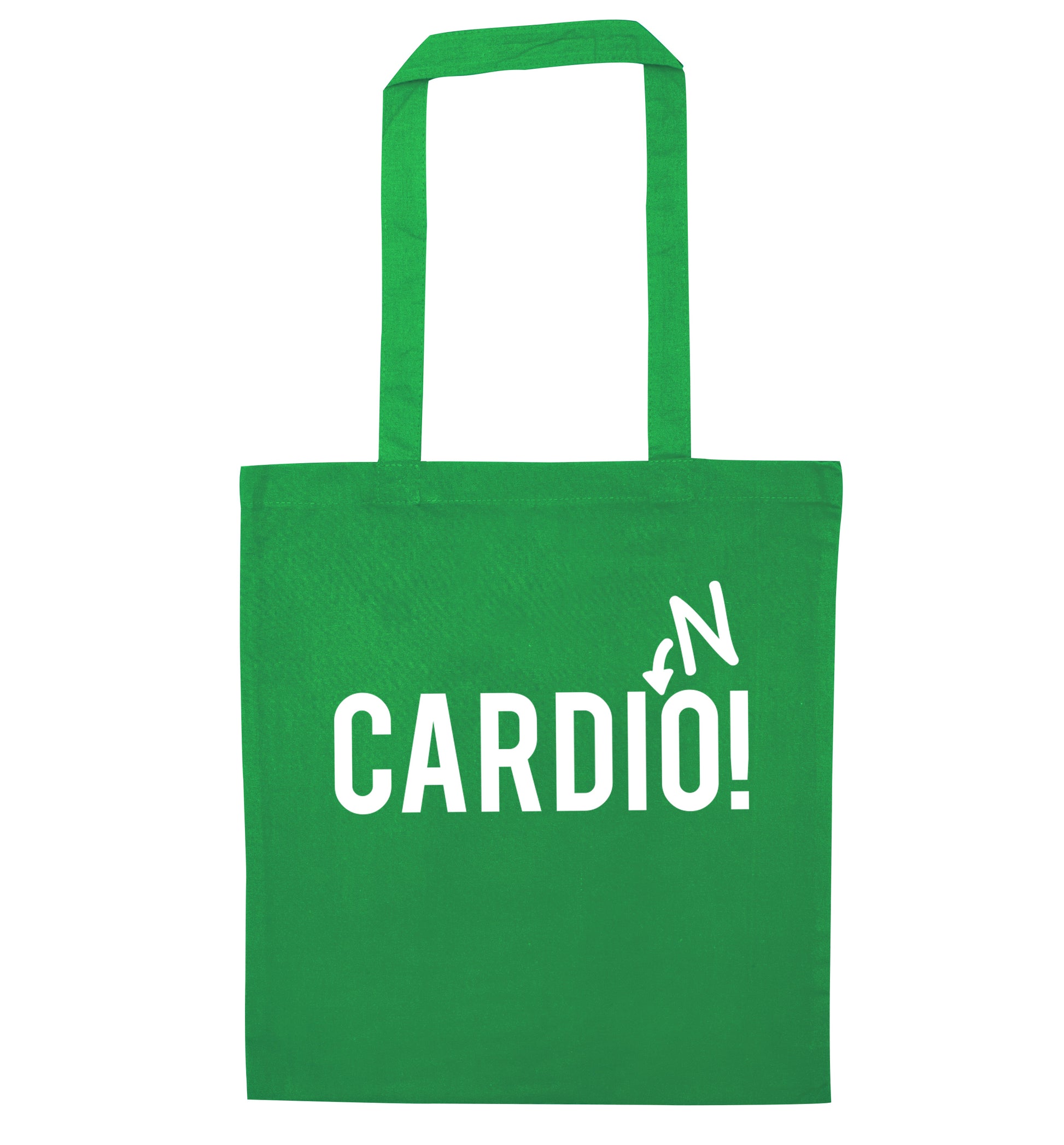 Cardino green tote bag