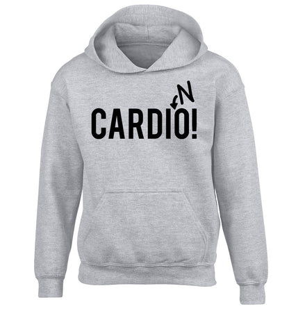 Cardino children's grey hoodie 12-14 Years