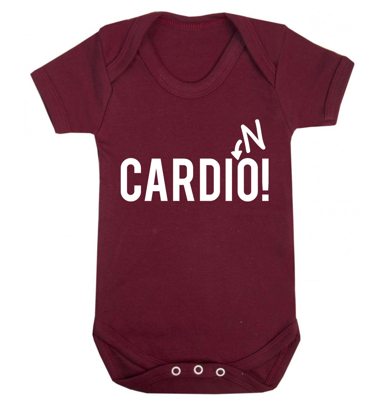 Cardino Baby Vest maroon 18-24 months