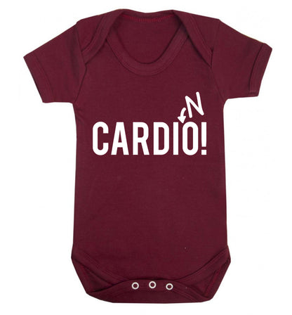 Cardino Baby Vest maroon 18-24 months