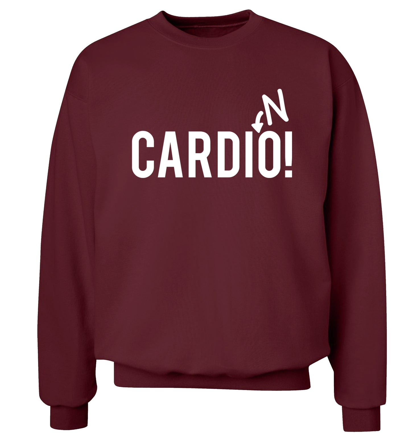 Cardino Adult's unisex maroon Sweater 2XL