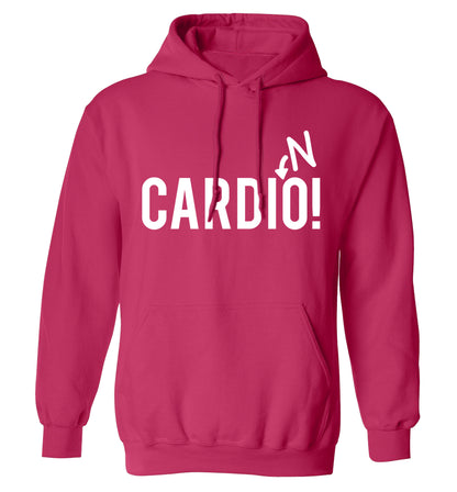 Cardino adults unisex pink hoodie 2XL