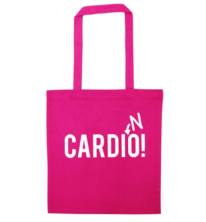 Cardino pink tote bag