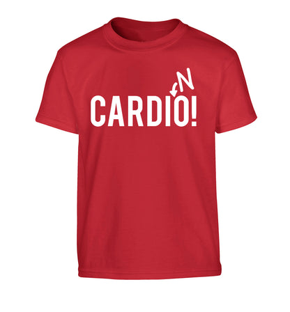 Cardino Children's red Tshirt 12-14 Years