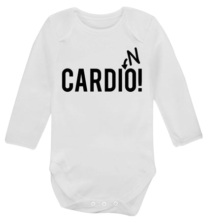 Cardino Baby Vest long sleeved white 6-12 months