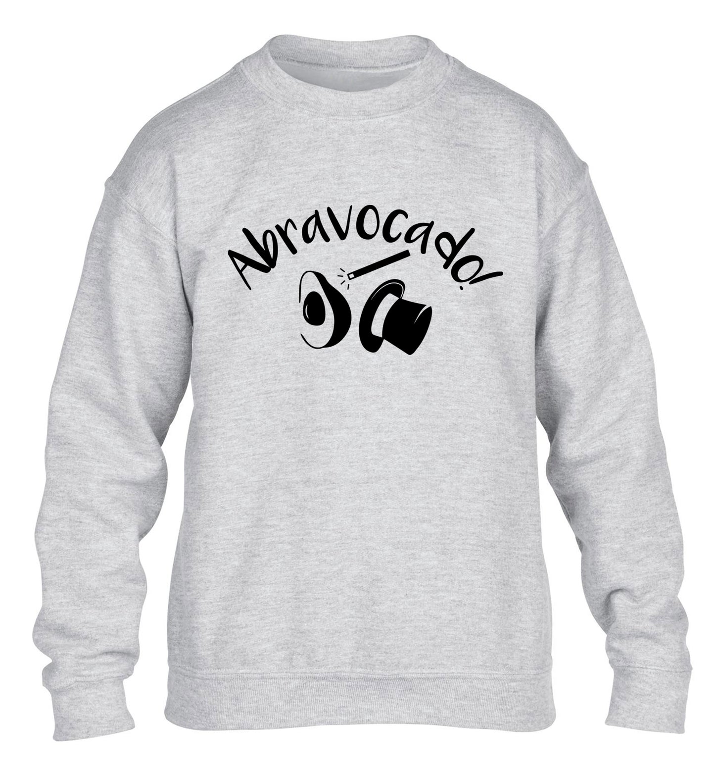 Abravocado children's grey sweater 12-14 Years