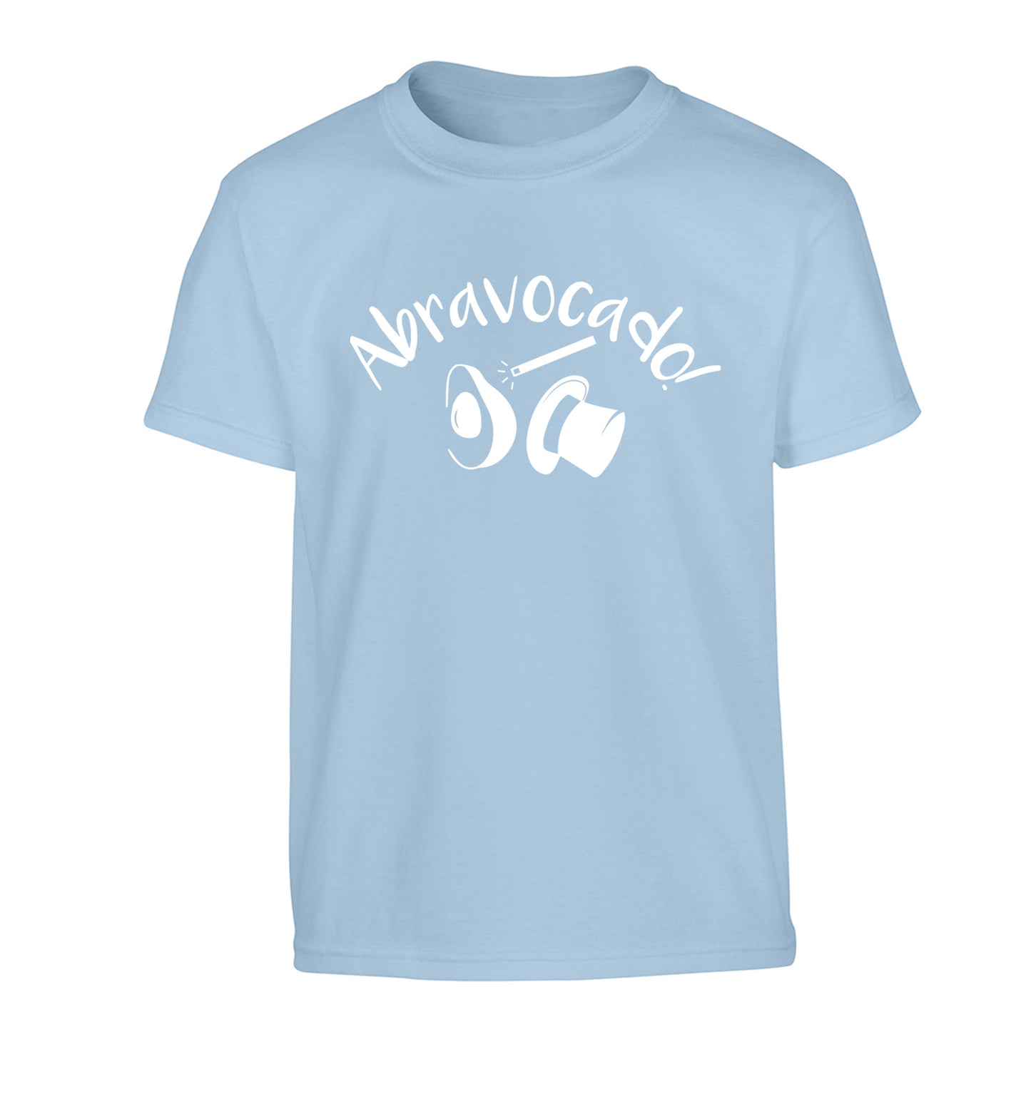 Abravocado Children's light blue Tshirt 12-14 Years