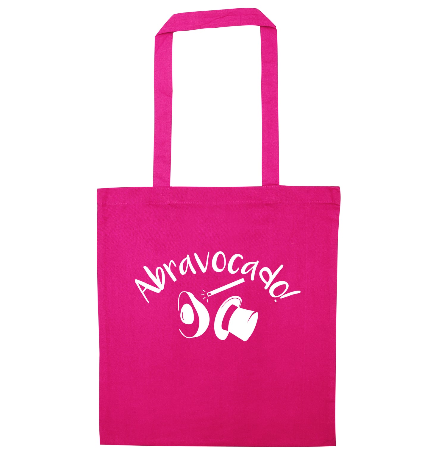 Abravocado pink tote bag