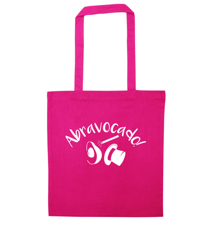 Abravocado pink tote bag
