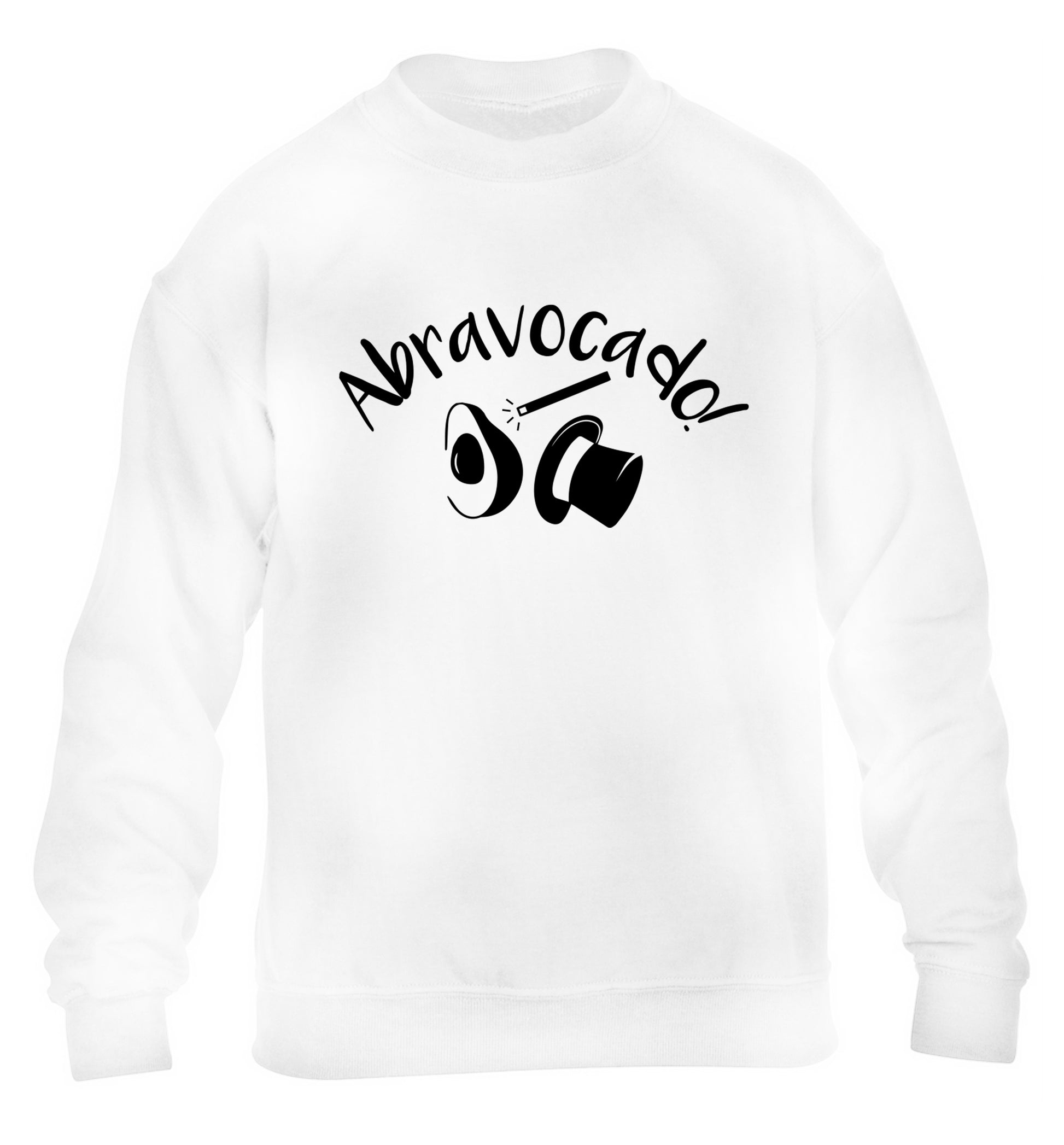Abravocado children's white sweater 12-14 Years