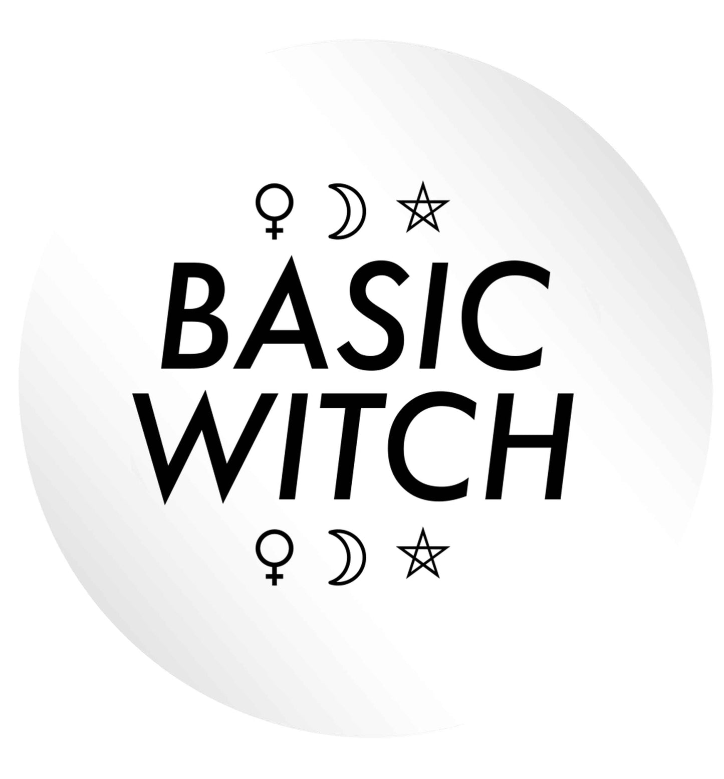 Basic witch 1 24 @ 45mm matt circle stickers