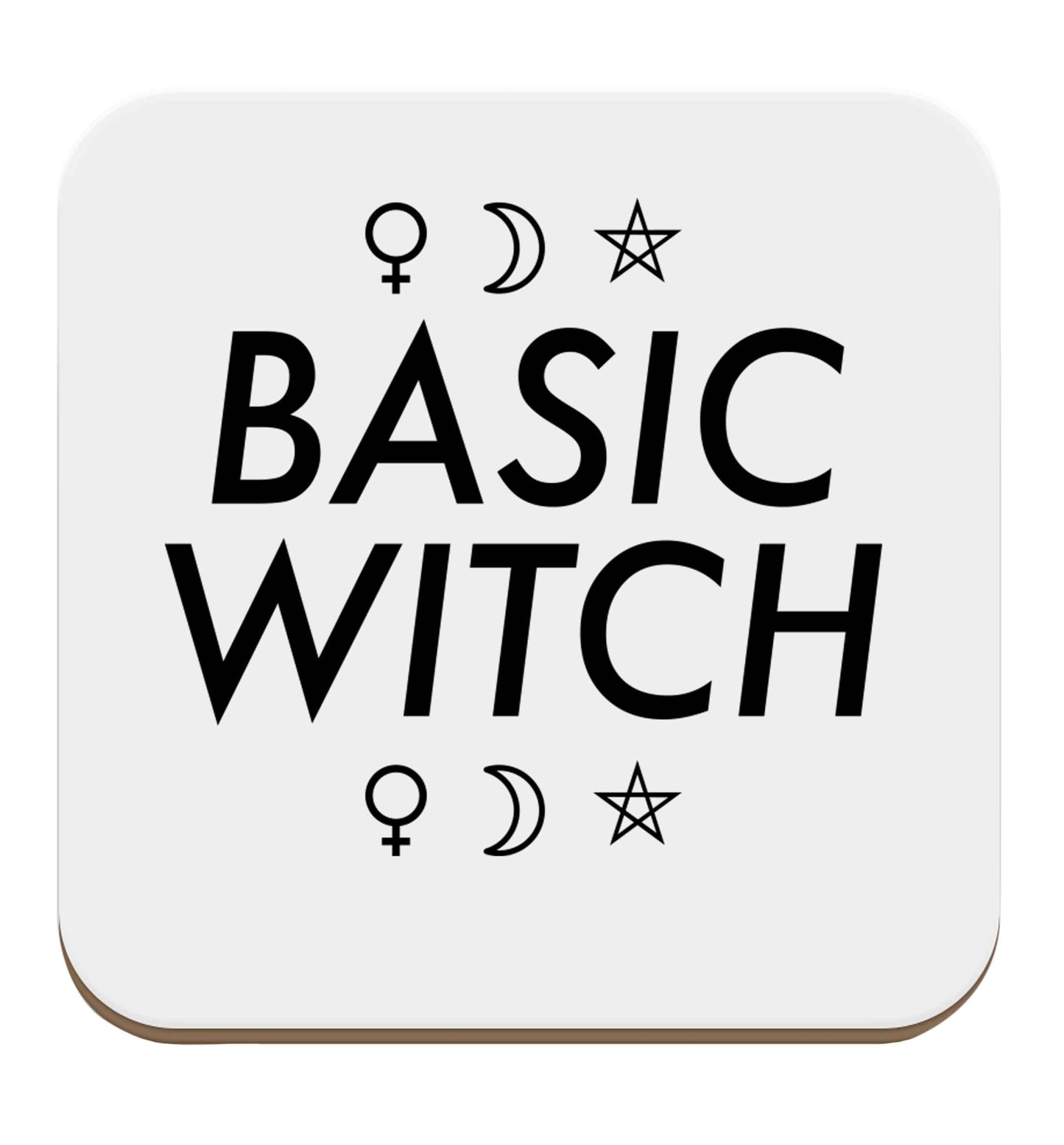 Basic witch 1 set of four coasters