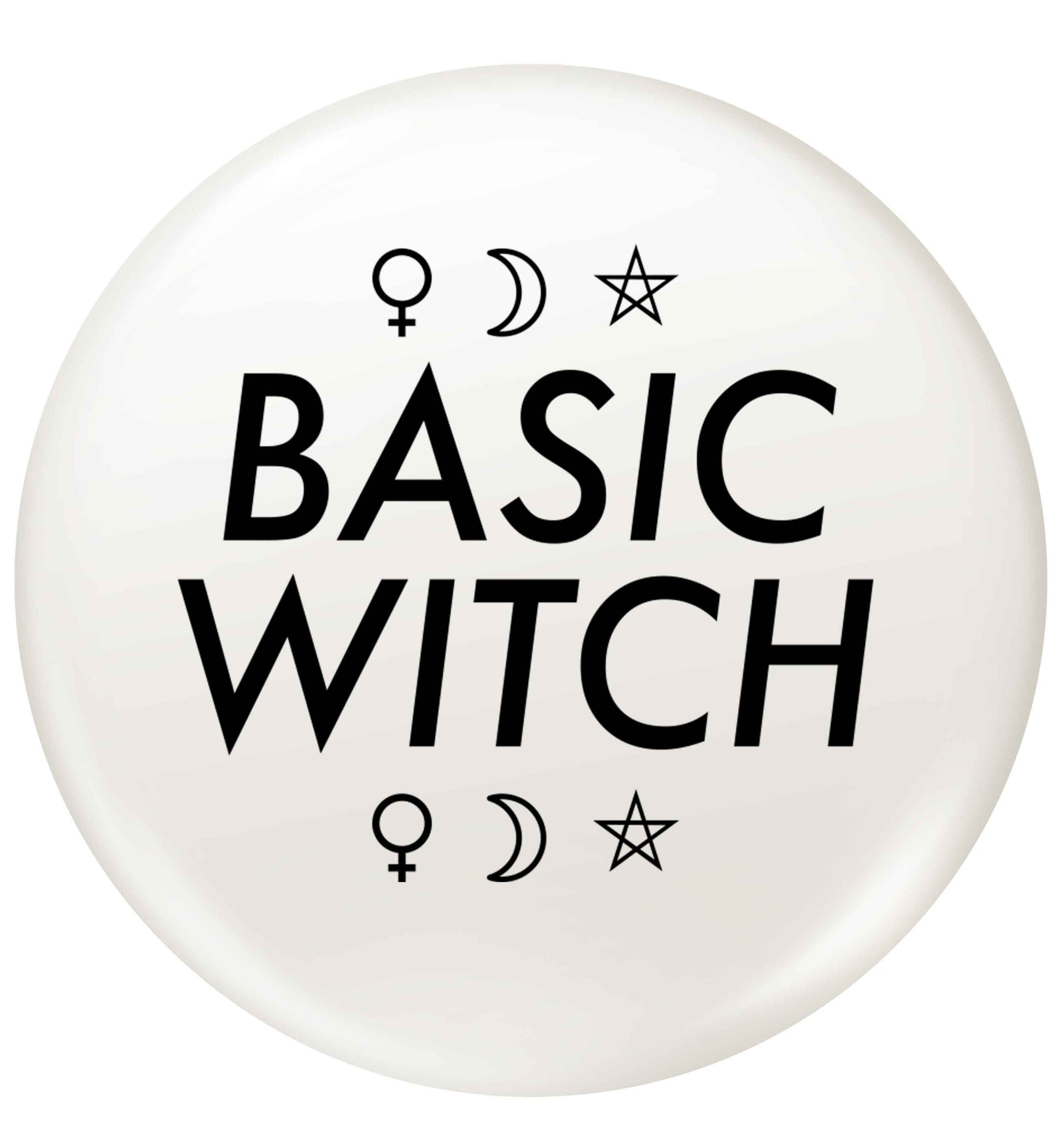 Basic witch 1 small 25mm Pin badge