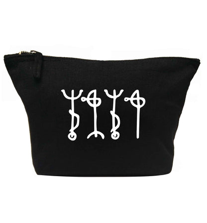 Draumstafir staves | Makeup / wash bag