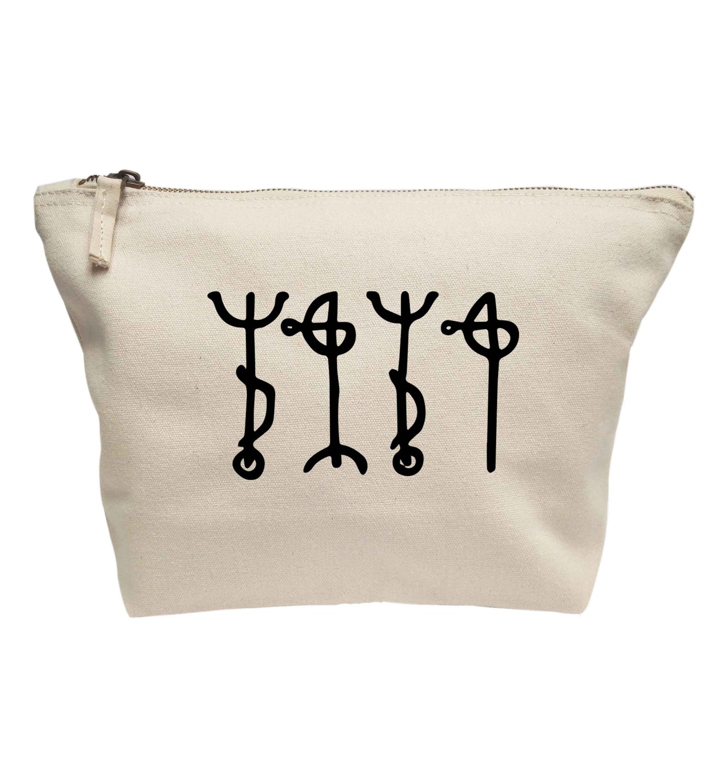 Draumstafir staves | Makeup / wash bag