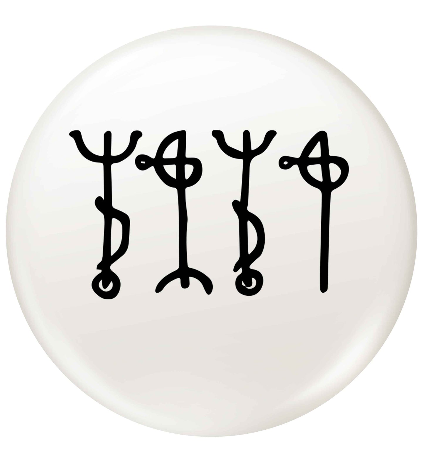 Draumstafir staves small 25mm Pin badge