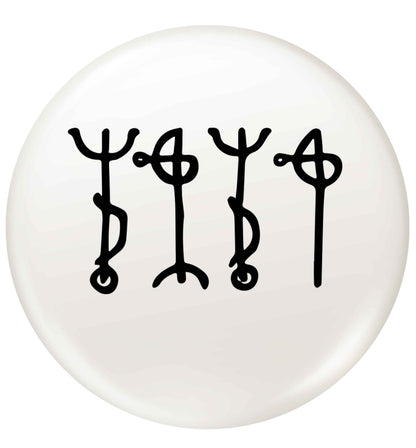 Draumstafir staves small 25mm Pin badge