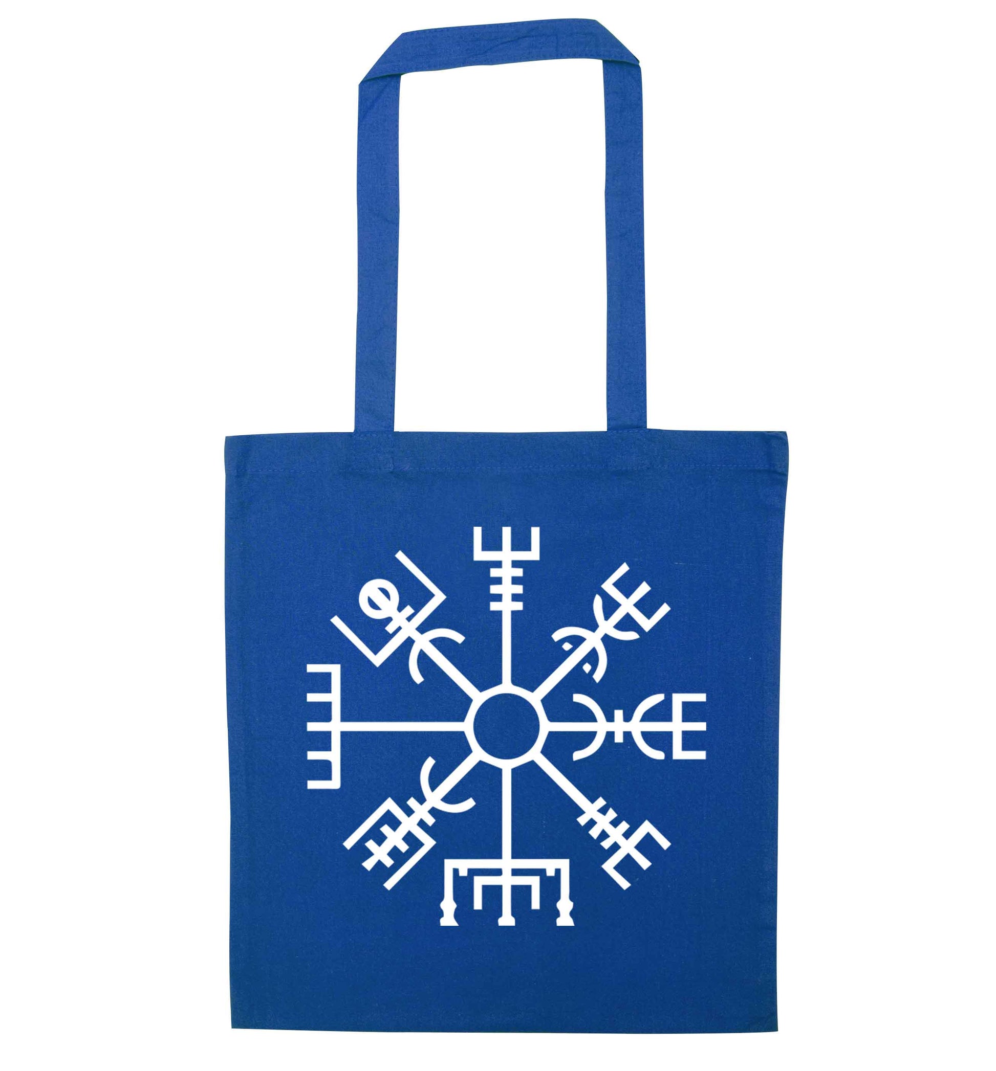 Vegv‚Äö√Ñ√¥sir wayfinder blue tote bag