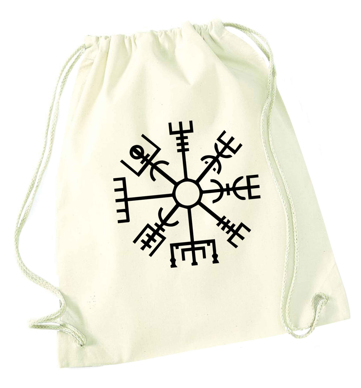 Vegv‚Äö√Ñ√¥sir wayfinder natural drawstring bag