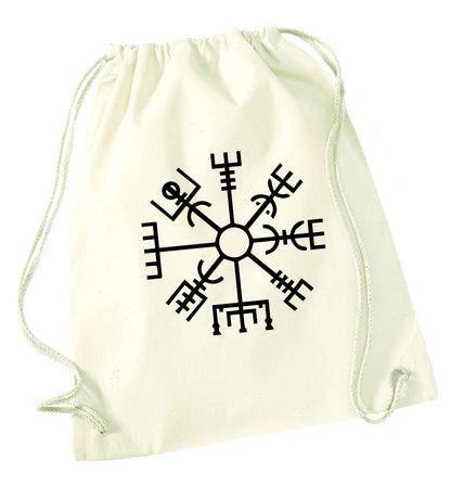 Vegv‚Äö√Ñ√¥sir wayfinder natural drawstring bag